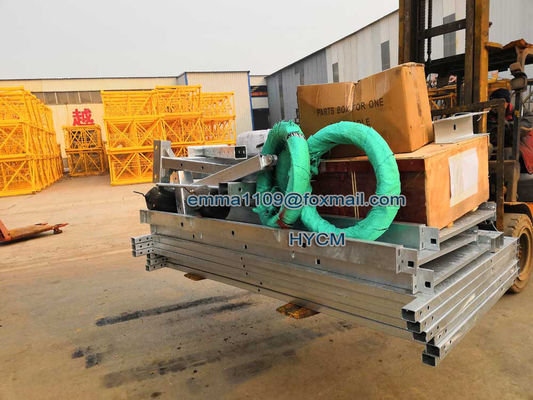 ZLP Çelik Alüminyum Asılı Çalışma Platformları 250kg 500kg 630kg 800kg Cap 3 Faza 220/380V