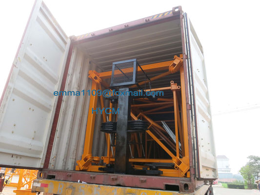 5 tonluk QTZ63 Hammerhead kule vinci İnşaat vinçleri kule teleskopik