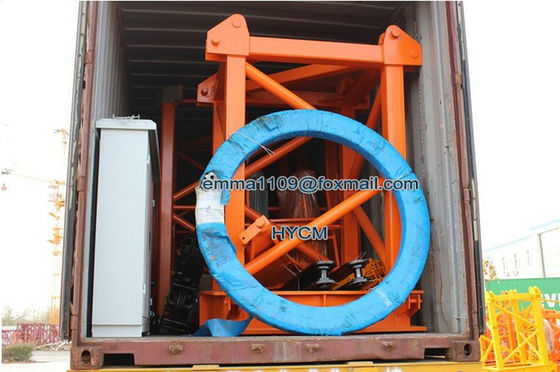 60 metrelik kule vinci hidrolik tırmanış QTZ80-8 ton yük maliyeti
