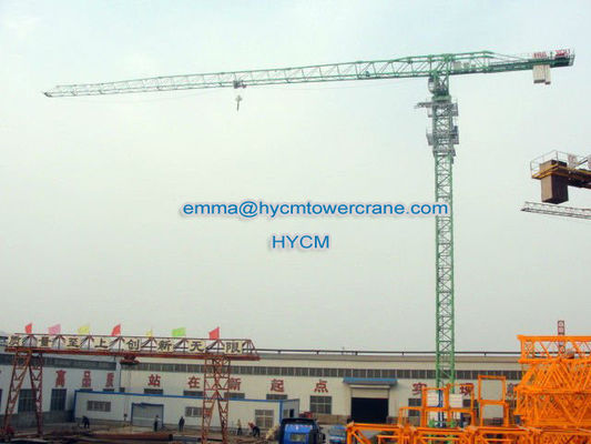 QTZ125 Topless Tower Crane PT5023 50m Boom L68B2 EAC Sertifikasıyla Mast Bölümü