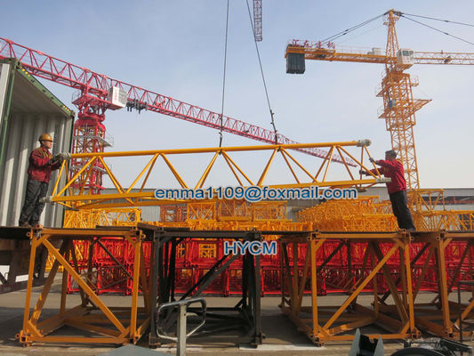 Topkit Kule vinçleri türleri qtz63 Kren 5 ton Çin gru gru torre