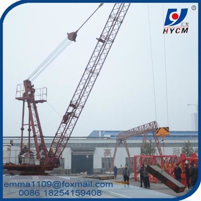 8000 kg Derrick Crane 1840 Modelleri Sabit Çatı Zemin kaldırma malzemesi