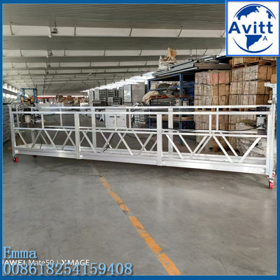 ZLP630 Swing Stage Suspended Facade Lift with Suspension Wires Rope Stop Blocks (ZLP630 Swing Stage Suspended Facade Lift with Suspension Wires Rope Stop Blocks)