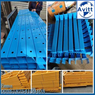 ZLP630 İnşaat Gondola Beşiği 1,5kw Hoister ile askılı sahne platformu