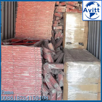 630 kg yükleme ZLP Havadan askılı çalışma platformları 6m uzunluğunda asılı iskelet