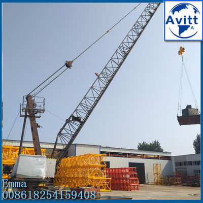 OEM QD120 Derrick vinç 20M Boom 2.5t Tip Load Inverter Kontrolü