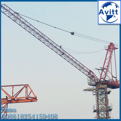 Mini Luffing Crane D2520 6T Uzaktan kumanda ile yük kapasitesi