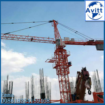 TC5513 Alibaba kule vinci 55 Metre Boom 8t Max. Yükleme Kapasitesi