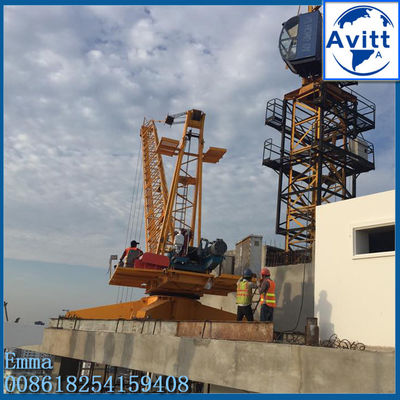QD1515 3 tonluk Derrick Crane, Luffing mekanizması ile malzemeleri kaldırmak için