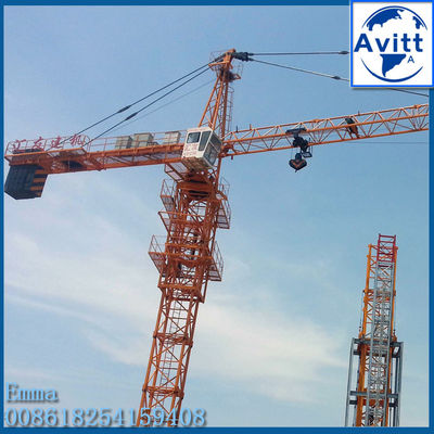 QTZ4807 Elektrikli kule vinci bina inşaat güvenlik ekipmanları