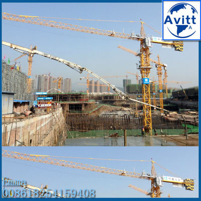 10 tonluk TC5525 Topkit kule vinci 182ft Boom 55 metre