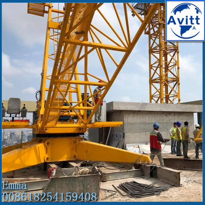 QD Serisi 15 Metre Jib Derrick vinç 1.5t Tip Yük 3t Maks.Yük Kapasitesi